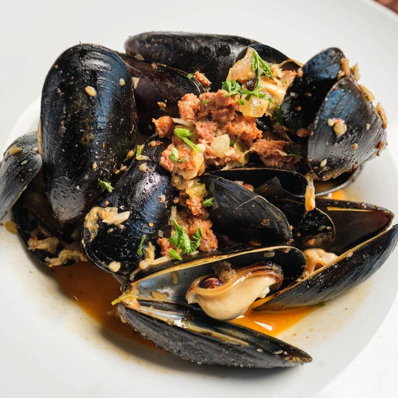 Mussels at Catch Seafood